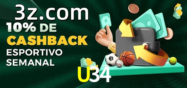 10% de bônus de cashback na U34
